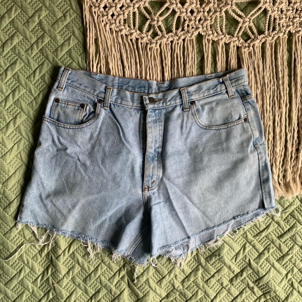 Vintage Flying A Jean Shorts